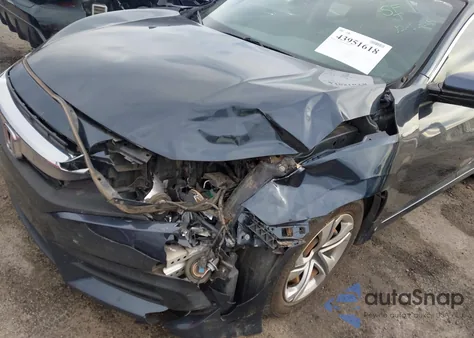 2017 Honda Civic Lx from USA, damaged, VIN 19XFC2F53HE027390